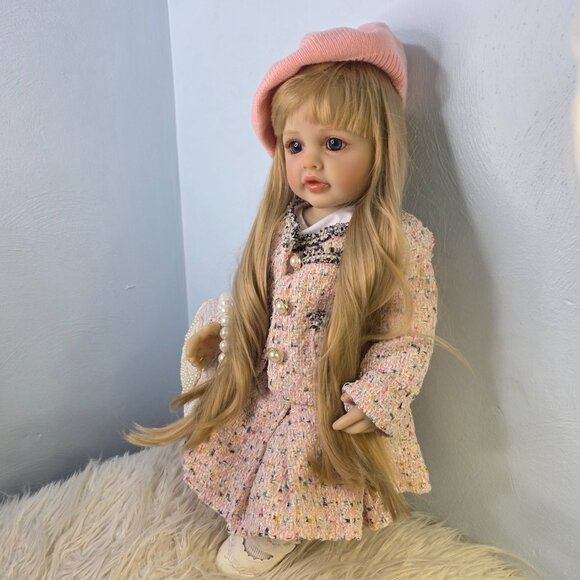 55 cm Tall Babylistic Soft Silicone Vinyl Talking Reborn Doll very realistic - Picture 9 of 10